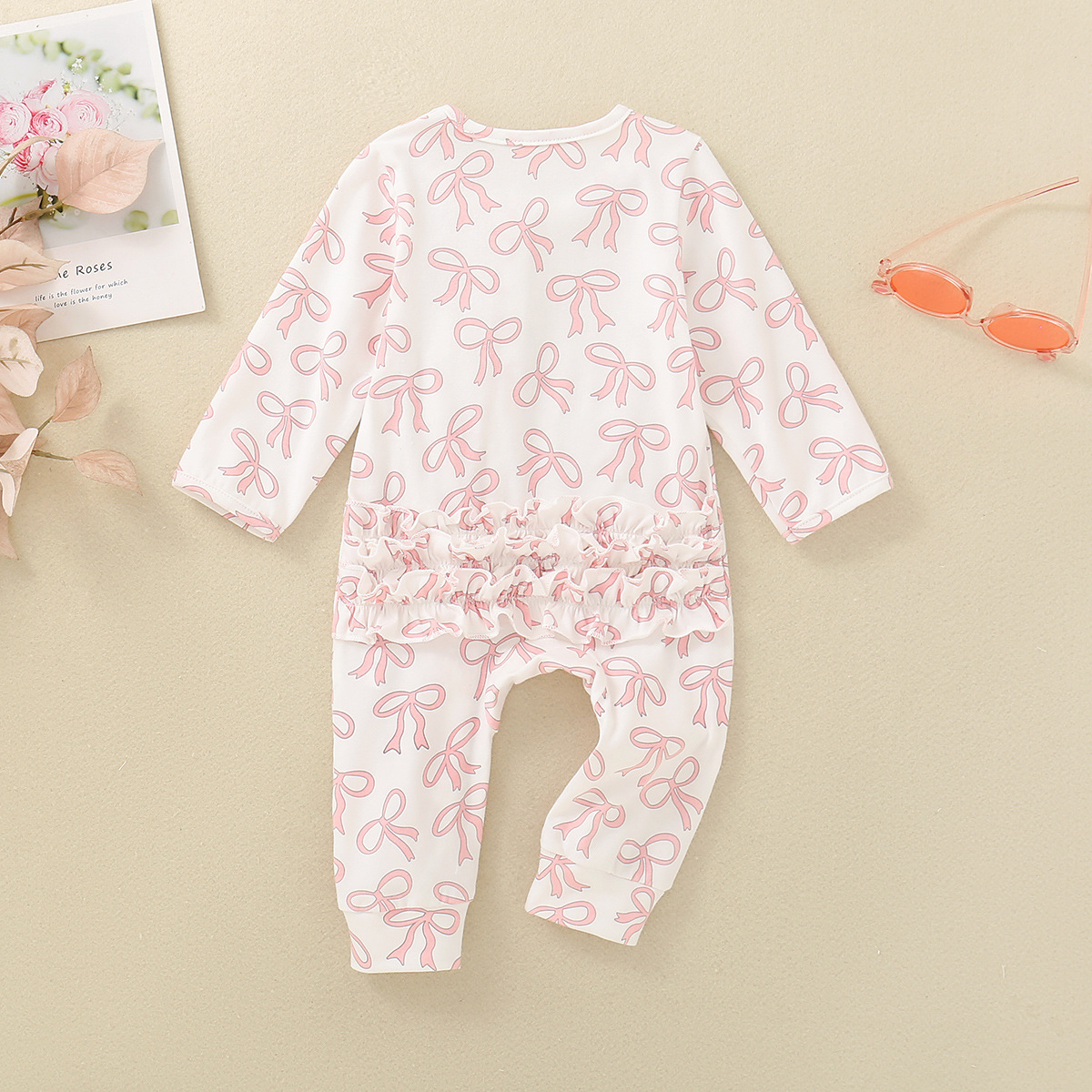Newborn Bow Jumpsuit