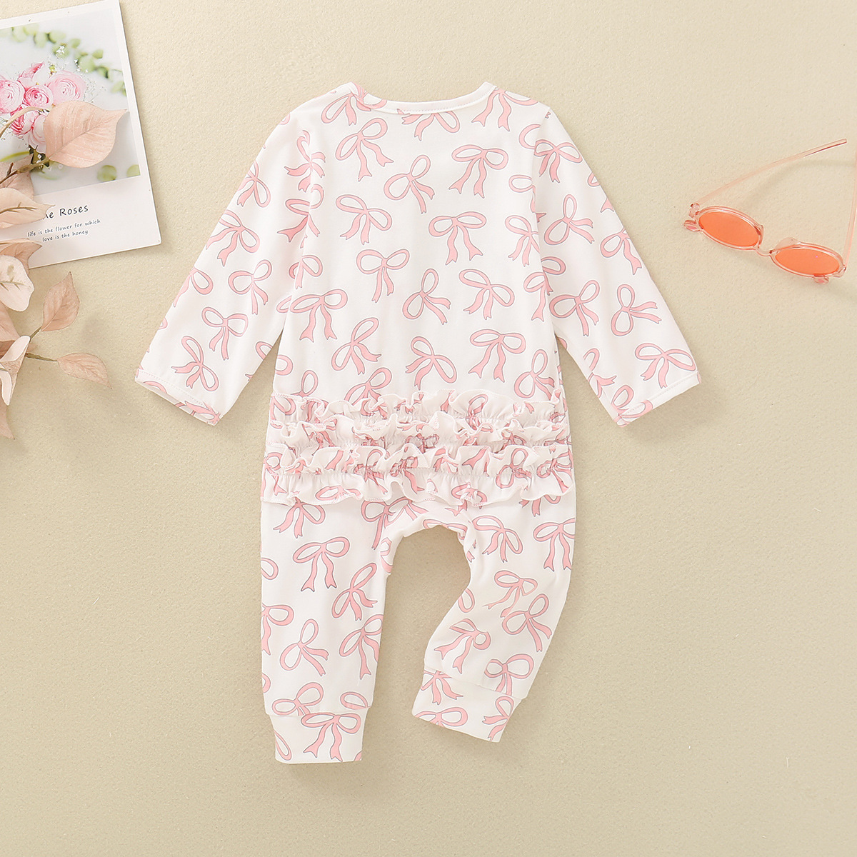 Newborn Bow Jumpsuit