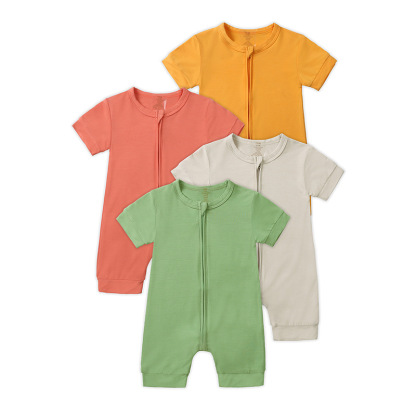 Newborn Bamboo Solid Jumpsuit