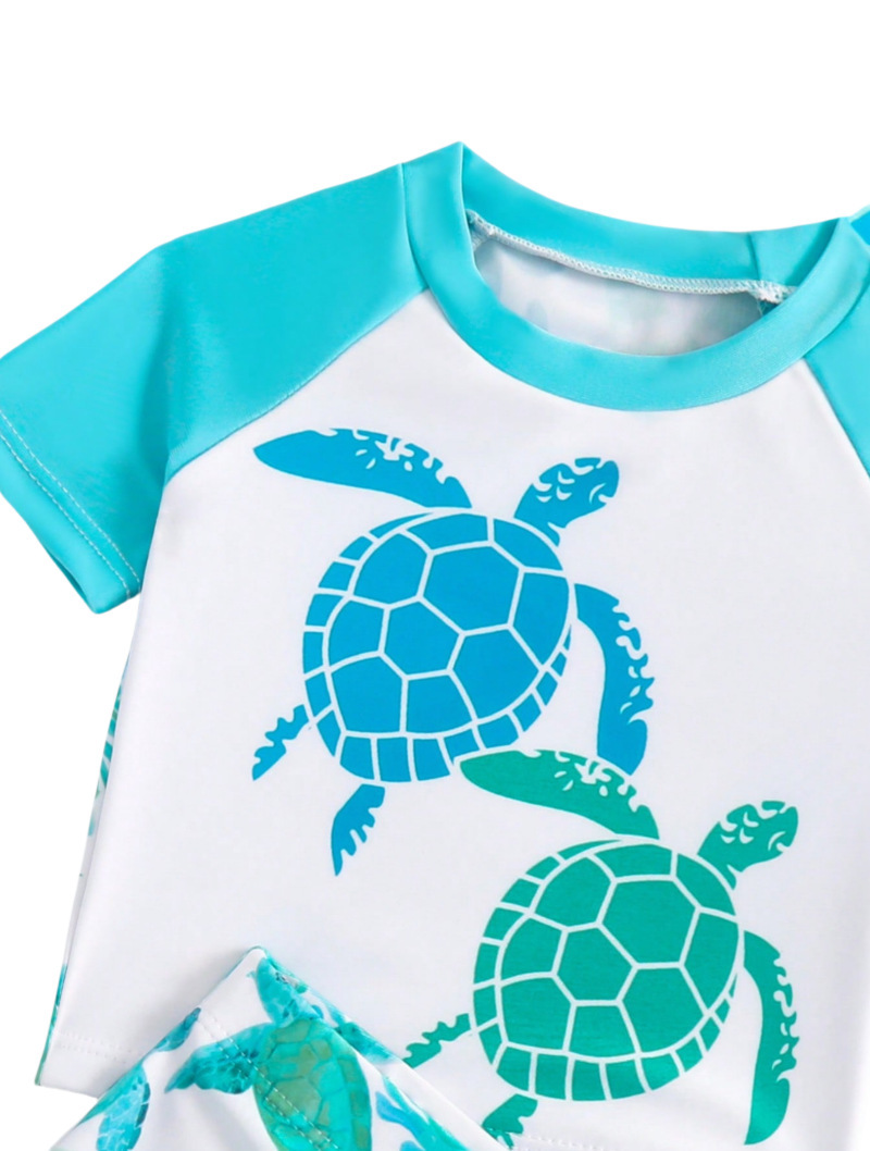 Baby Sea Turtle Swimsuit Set