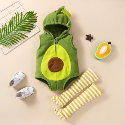 Halloween Costume Avocado Suit