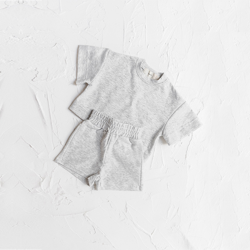 Baby Solid Casual Set
