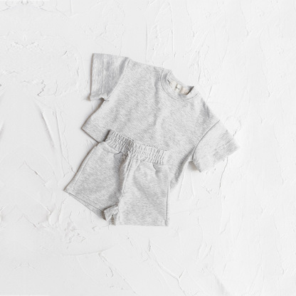 Baby Solid Casual Set