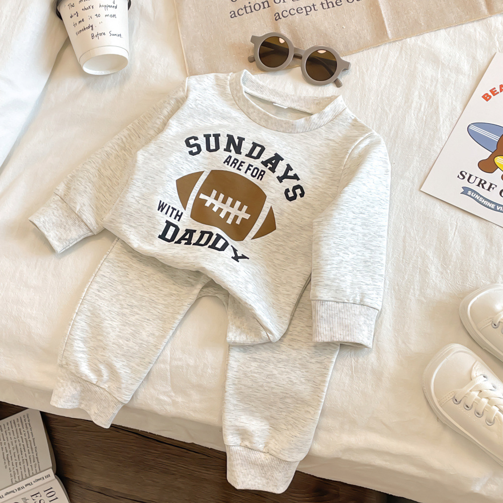 Toddler Sundays Are For Football With Daddy Set