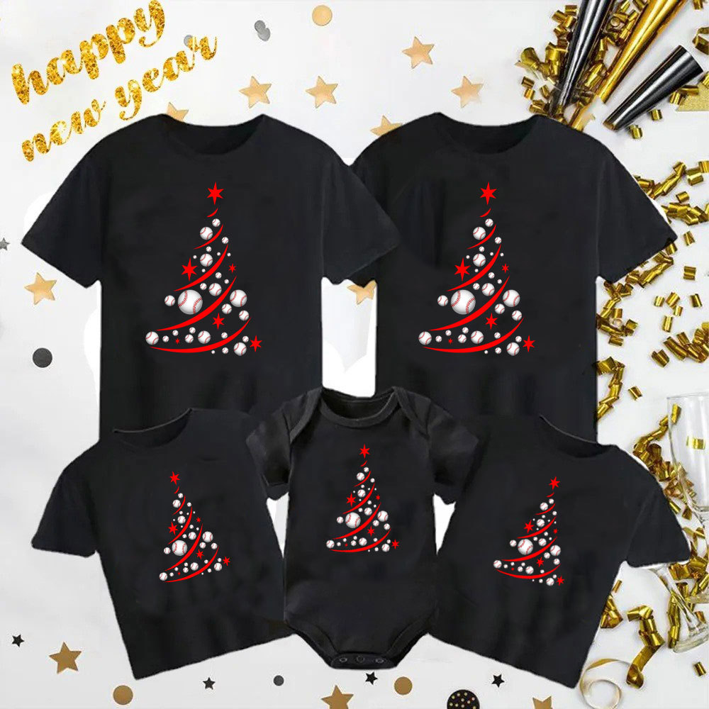 Baseball Tree Family Matching Outfits