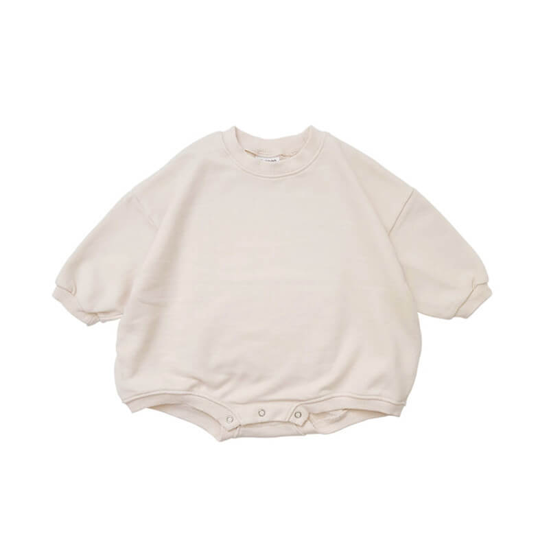 Newborn Solid Cotton Romper