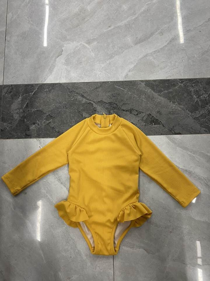Simple Toldder Girl Swimwear