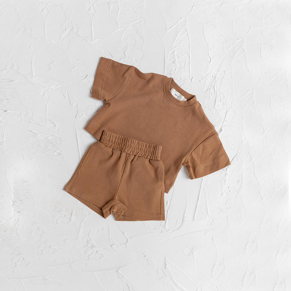 Baby Solid Casual Set
