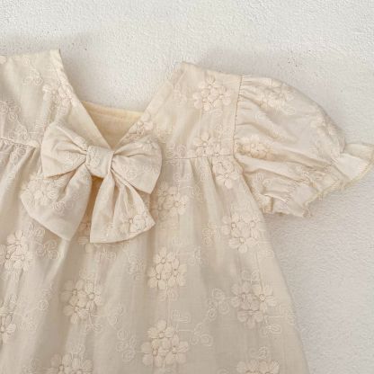 Baby Solid Floral Set
