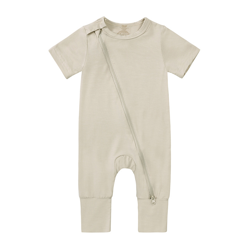 Newborn Bamboo Solid Jumpsuit