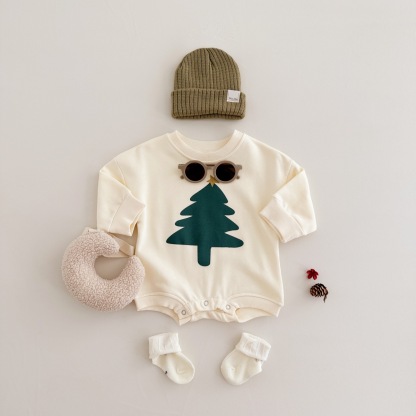 Newborn Christmas Tree Romper