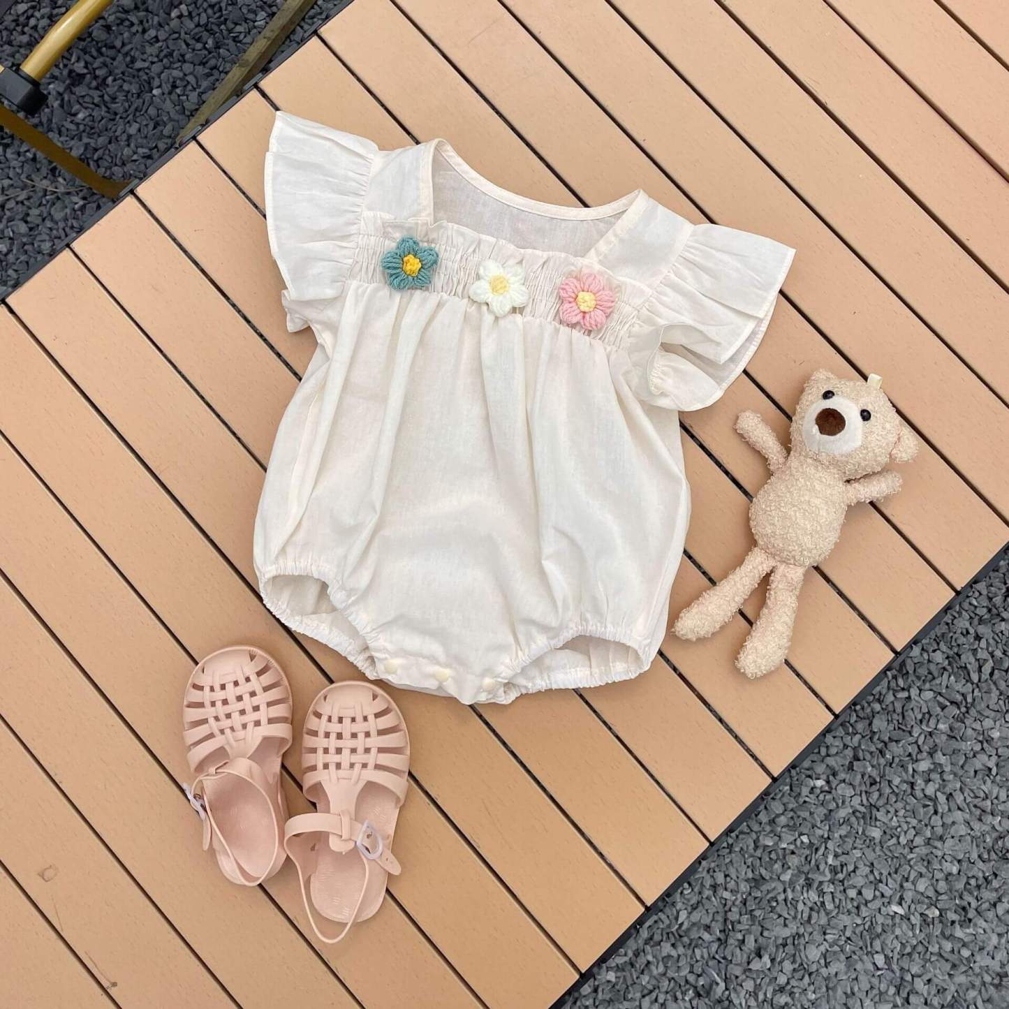 Baby Girl Floral Romper