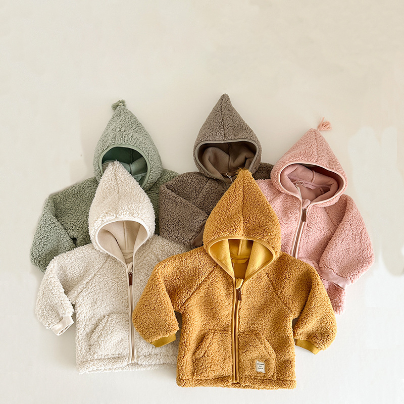 Baby Polar Fleece Hooded Coat