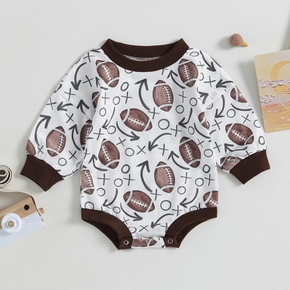 Toddler Boy Rugby Romper