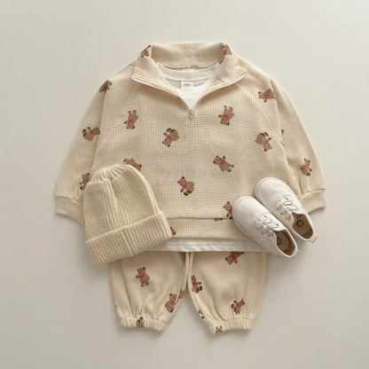 Baby Bear Waffle Set