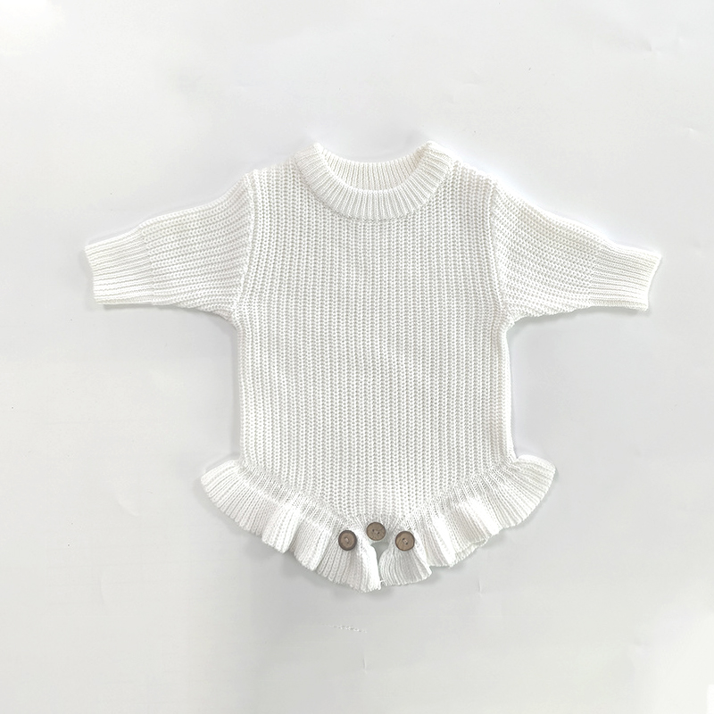 Newborn Custom Name First Christmas Sweater Romper