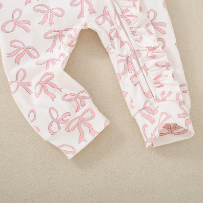 Newborn Bow Jumpsuit