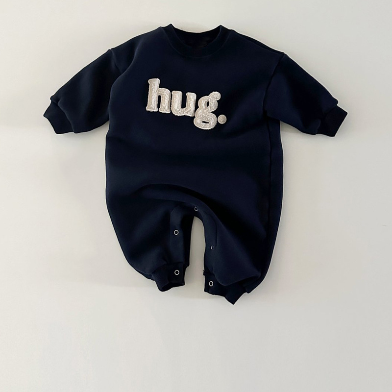Baby Solid Hug Jumpsuit