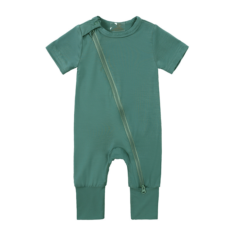Newborn Bamboo Solid Jumpsuit