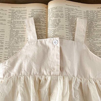 Baby Cotton Linen Sleeveless Romper