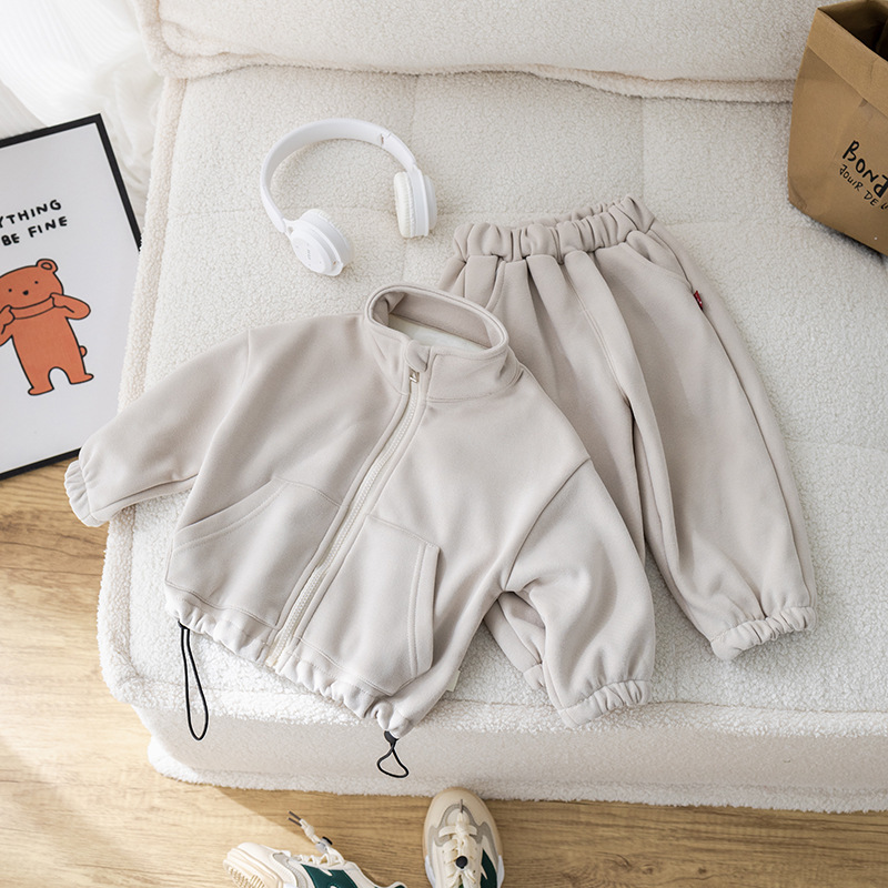 Baby Neutral Casual Zipper Set