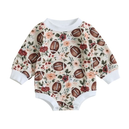 Toddler Boy Rugby Romper