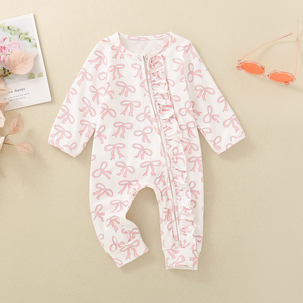 Newborn Bow Jumpsuit