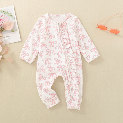 Newborn Bow Jumpsuit