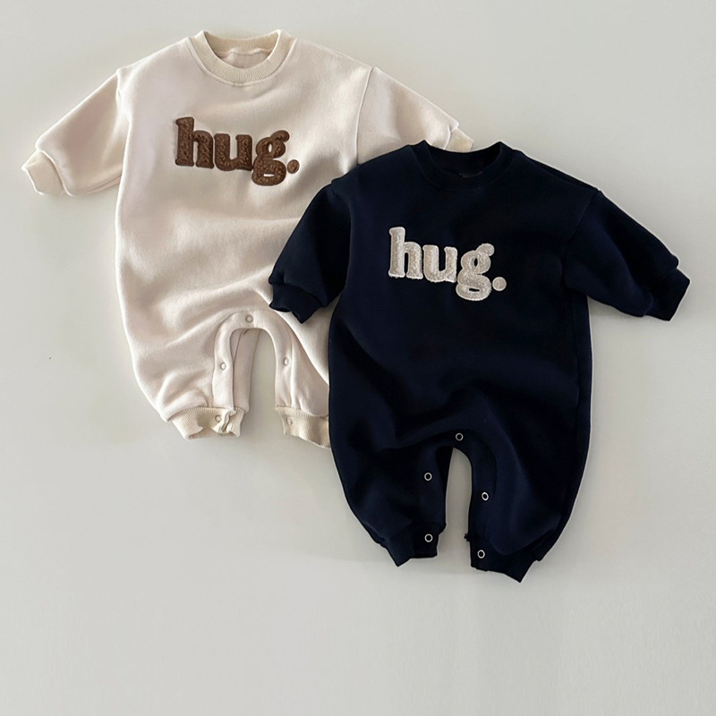 Baby Solid Hug Jumpsuit