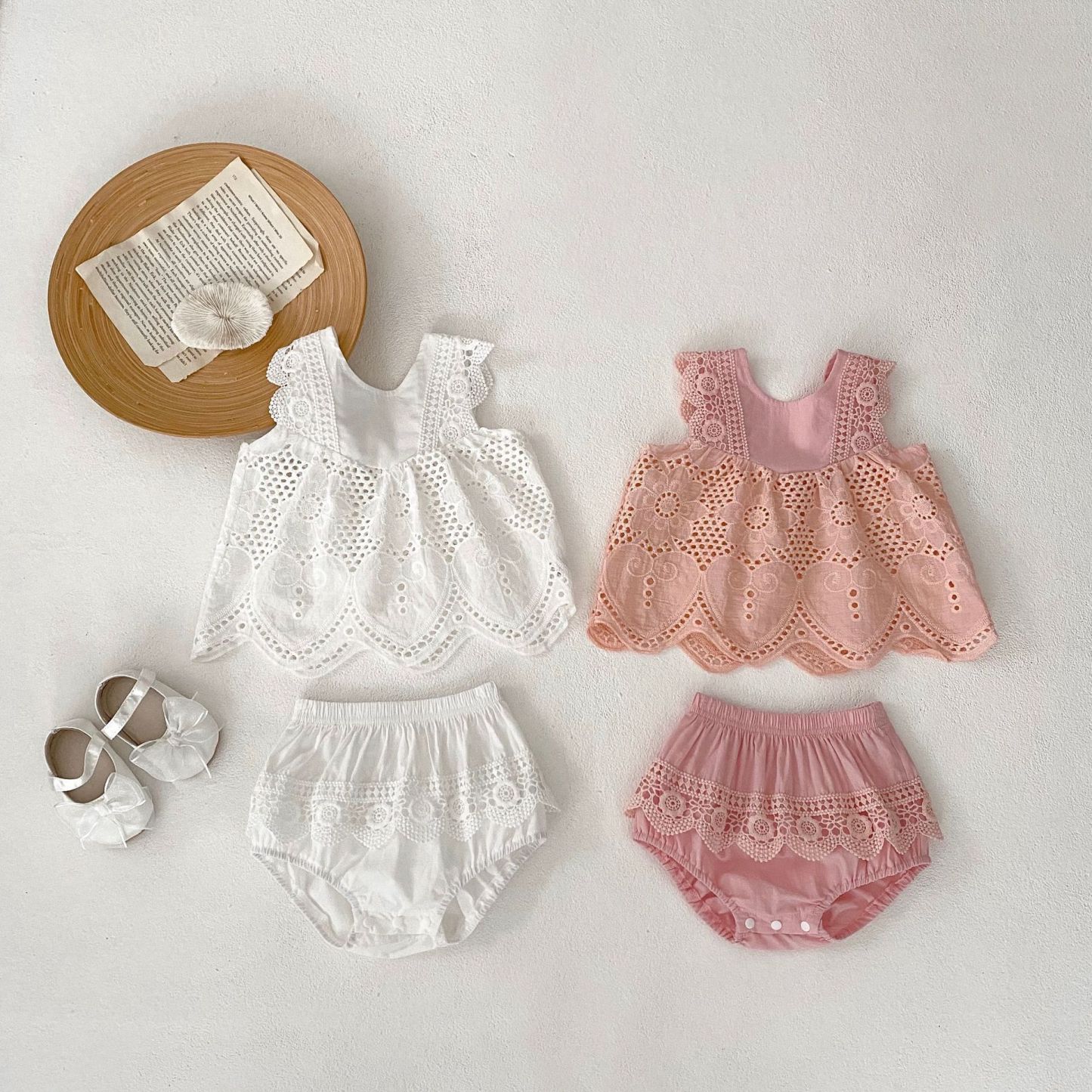Baby Girl Solid Set