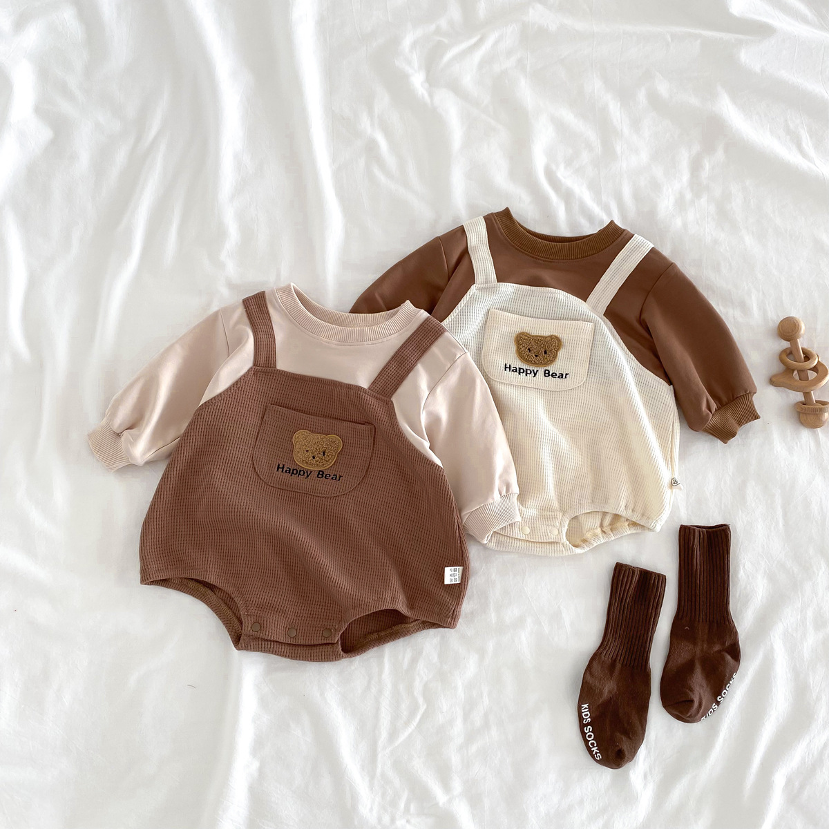 Baby Happy Bear Romper