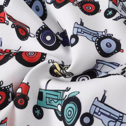 Baby Tractor Romper