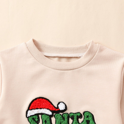 Towel Santa Baby Sweatershirt