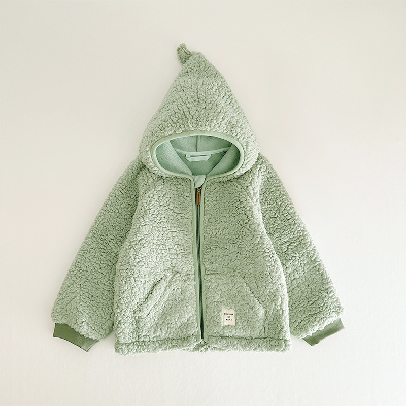 Baby Polar Fleece Hooded Coat