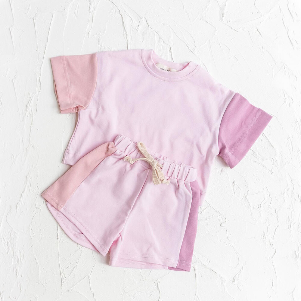 Toddler Neutal Color Block Set