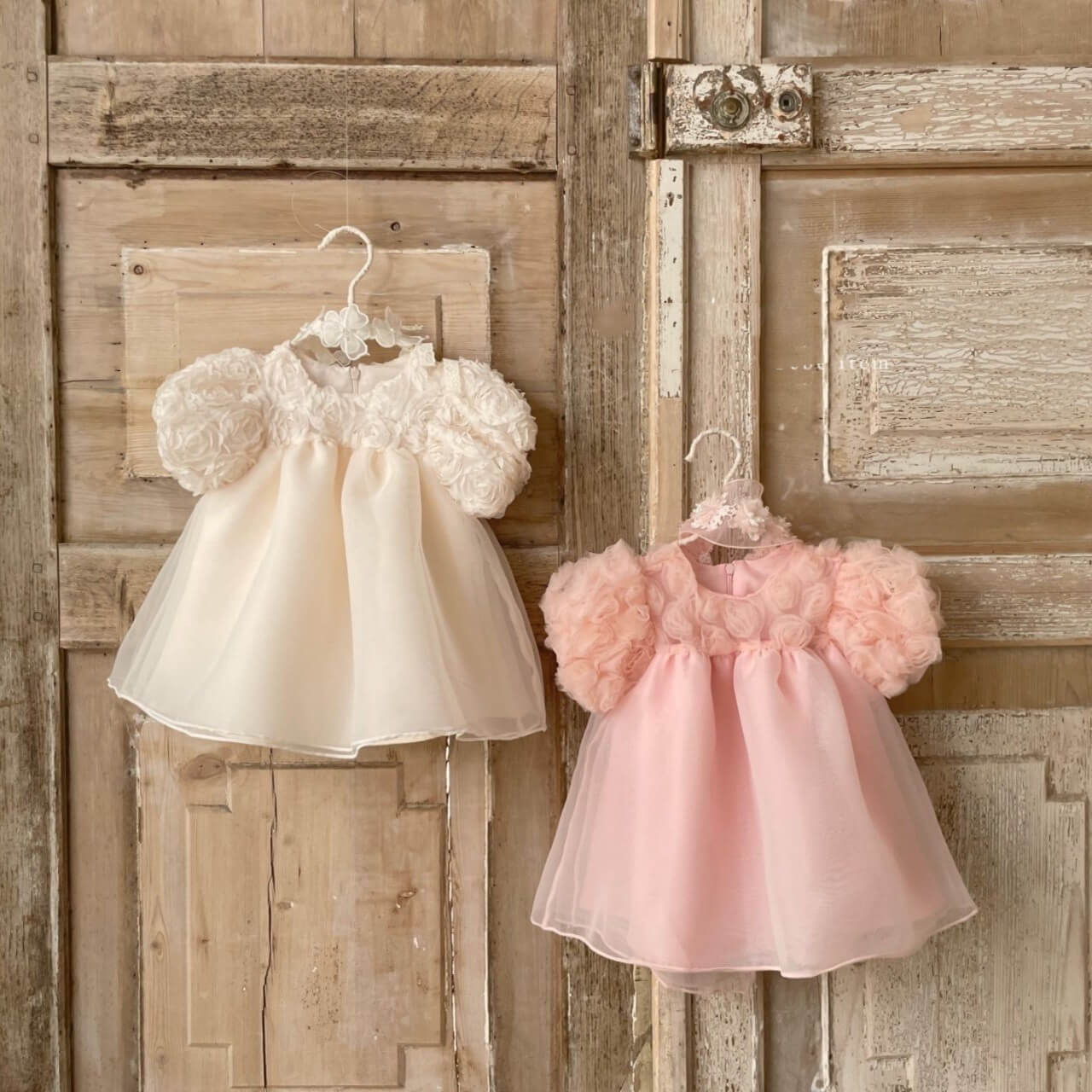 Baby Floral Puff Princess Dress