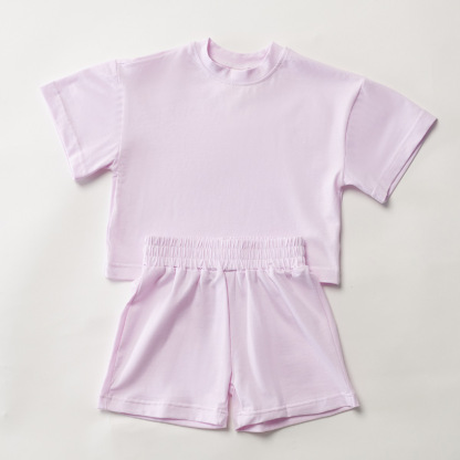 Baby Solid Casual Set