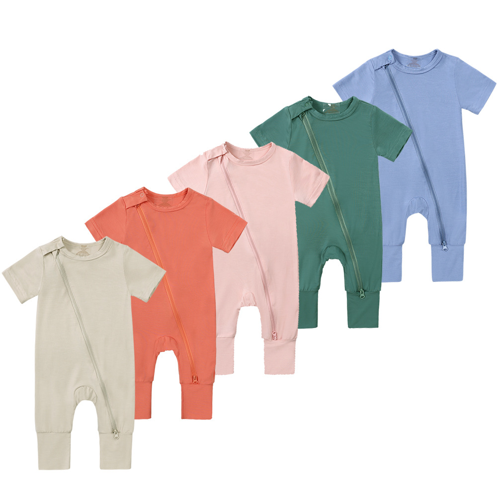 Newborn Bamboo Solid Jumpsuit