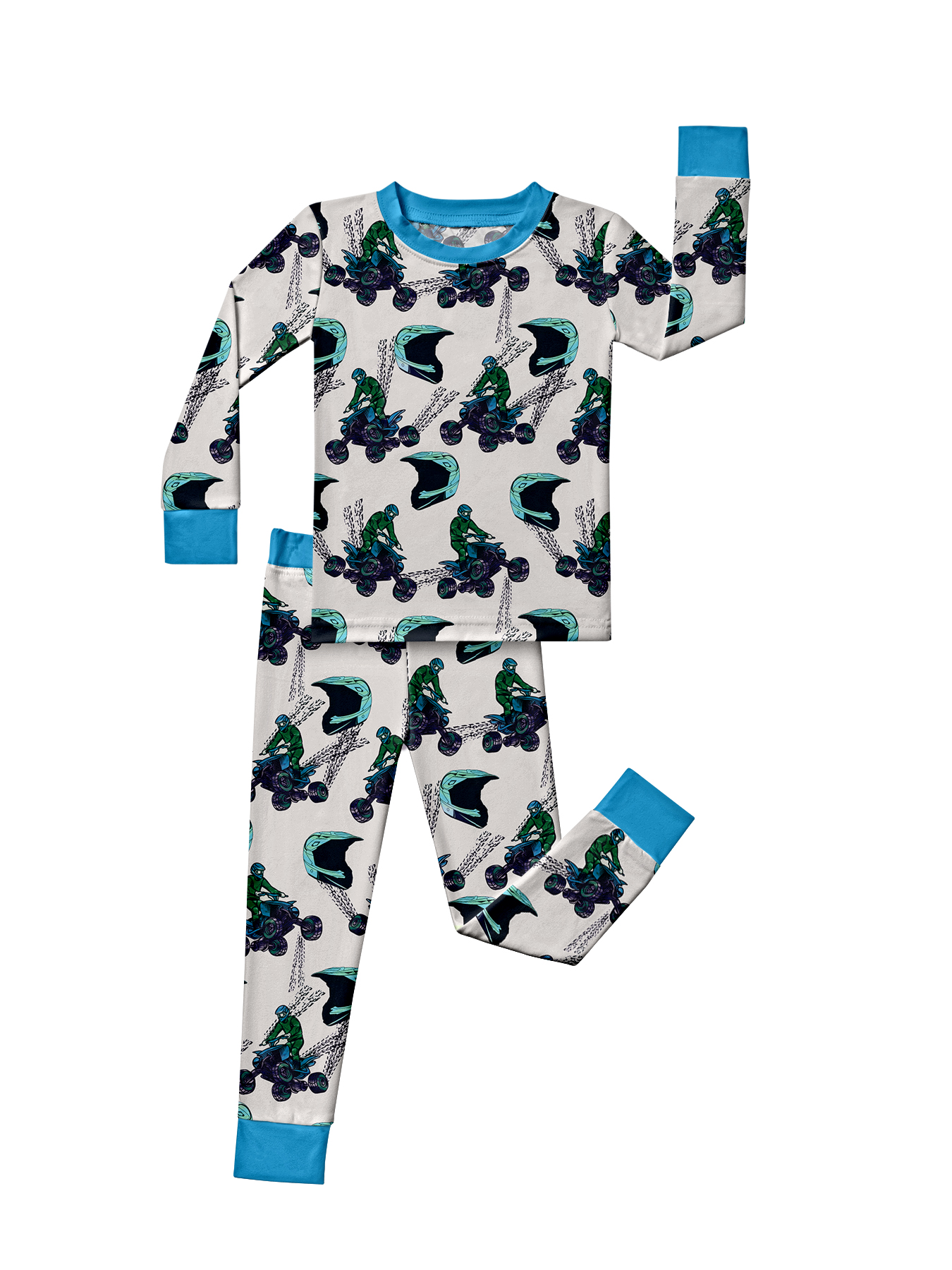Kid Motorcycle Bamboo Set ( 2-6Y )