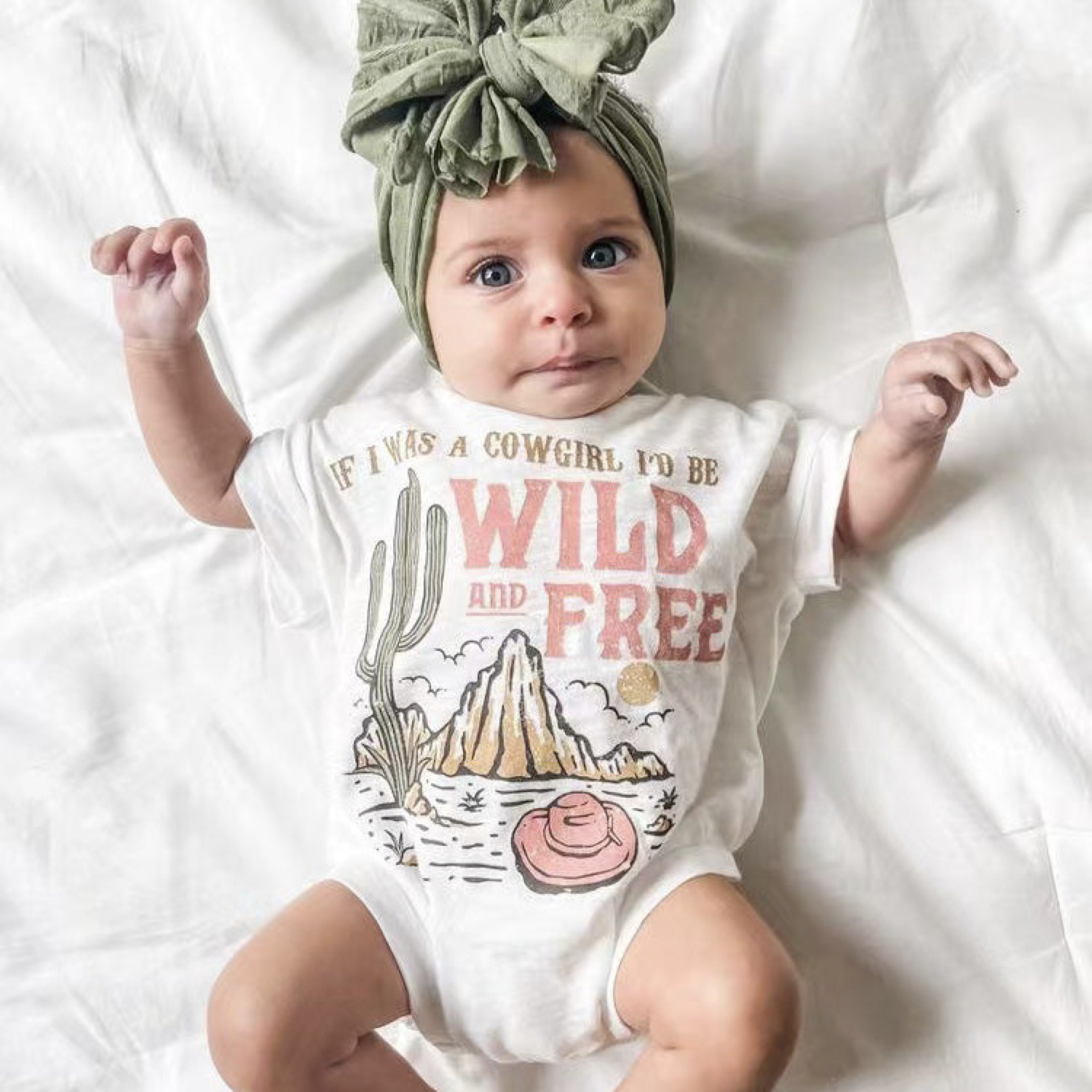 Baby Wild And Free Baby Print Set