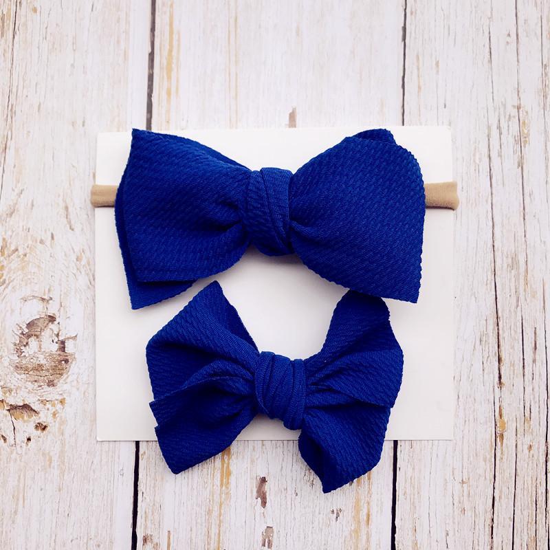 2-Piece Baby Bow Hair Band + Hair Clip-visikids