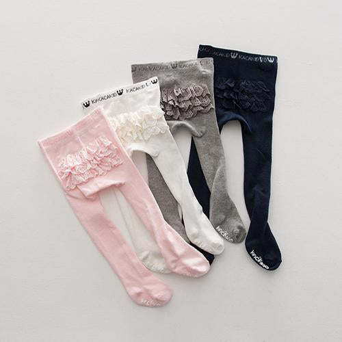 Girls Lace Anti-Skid Princess Trousers Cotton Socks-visikids