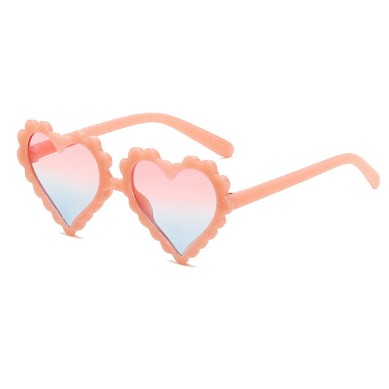 Cute Heart Sunglasses-visikids