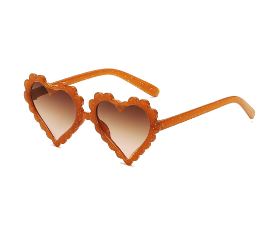 Cute Heart Sunglasses-visikids