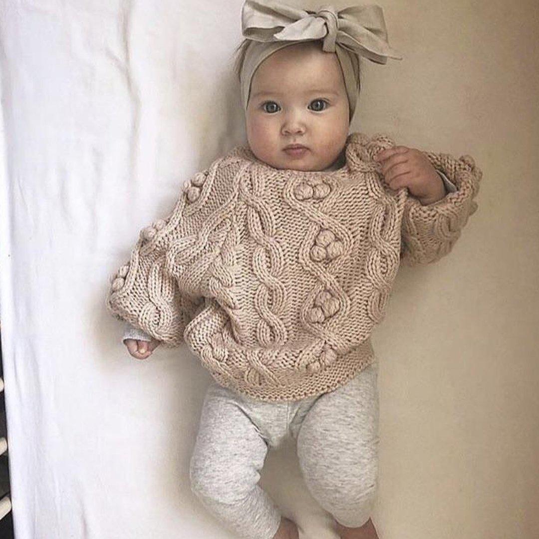 Lovely Handmade Baby Sweater