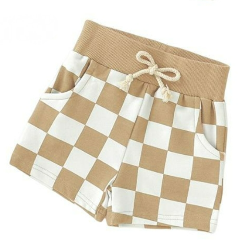 Baby Checkered Shorts