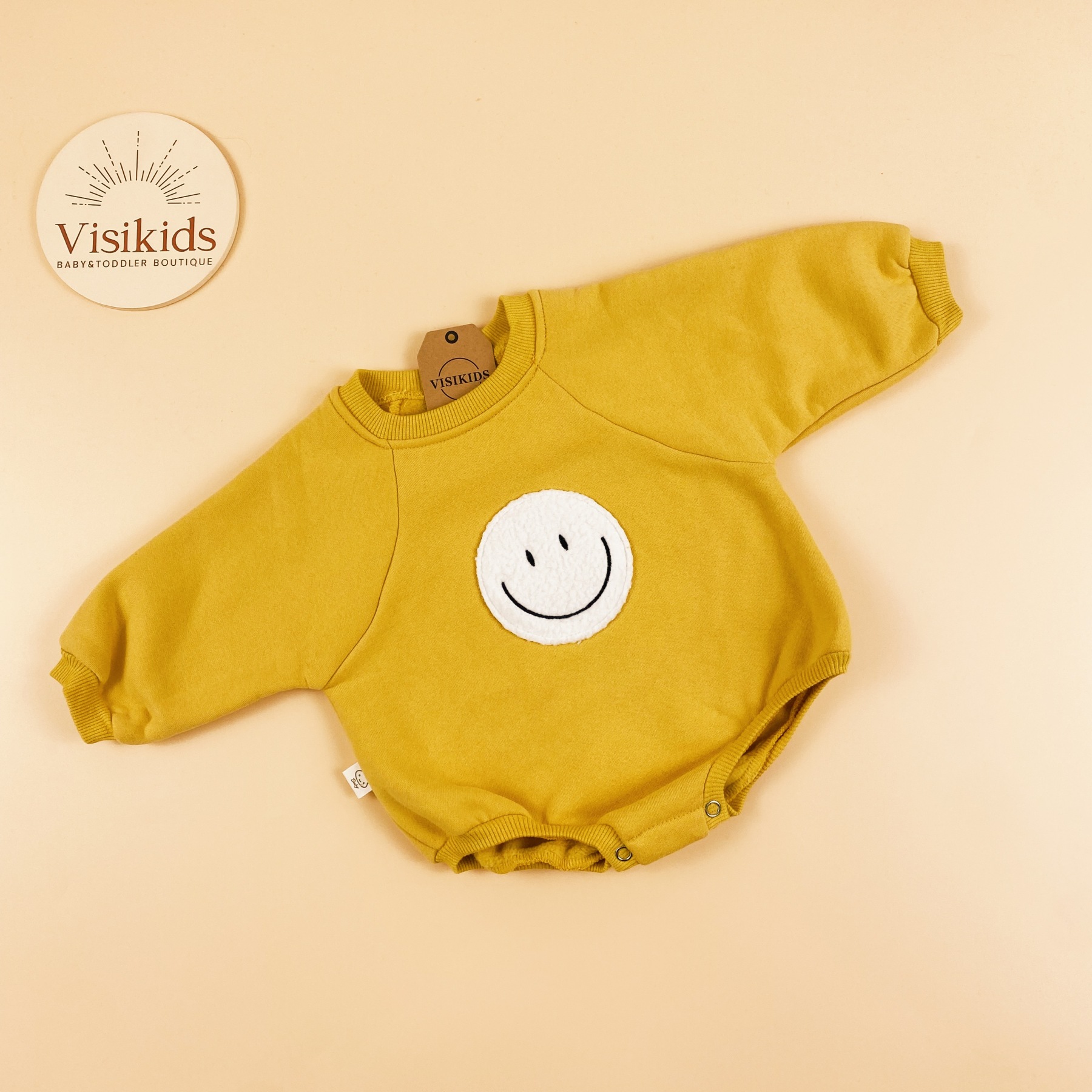Baby Happy Face Romper