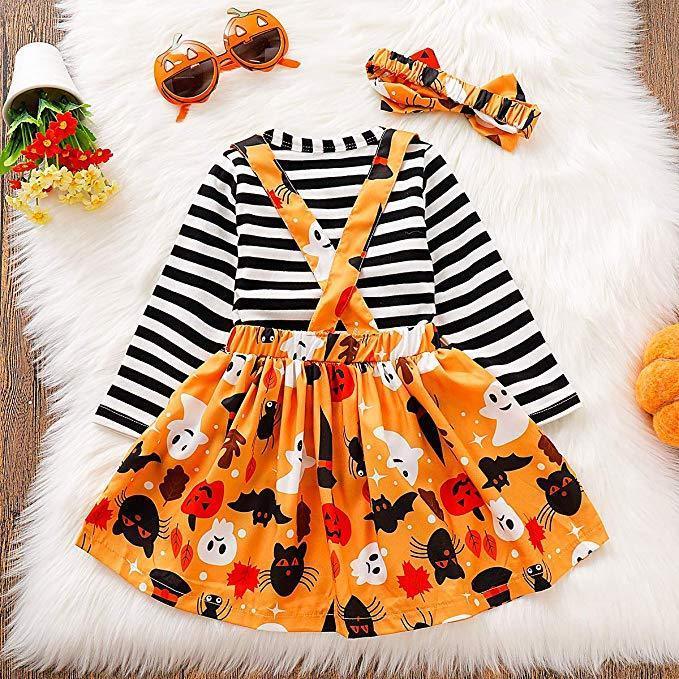 Halloween  Overalls Dress-visikids