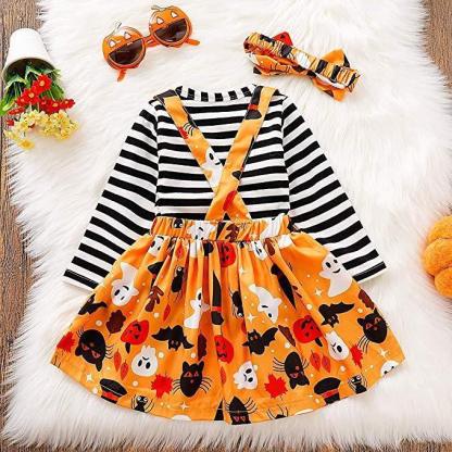 Halloween  Overalls Dress-visikids