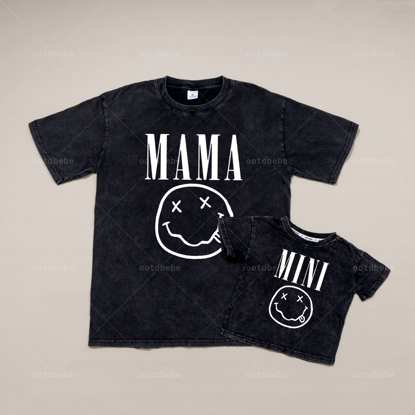 Little Man Vibes And Mama Vibes Sweatshirt-visikids